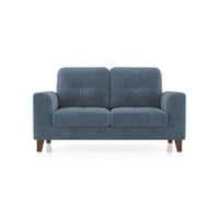 Verona Essential 2 Seater Fabric Sofa In Ocean Weave