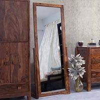 Sirius Solid Wood Dressing Table in Teak Finish