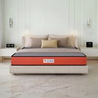 Sleepwell Dual Pro Reversible Soft Firm Mattress Enhanced Air Circulation Double 72x48x5 Inch