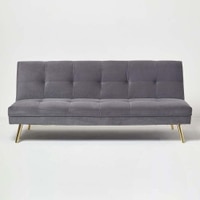 Lebon 3 Seater Sofa Cum Bed In Grey Color