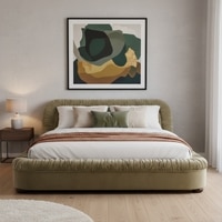 Casa Haven Relax King Size Bed in velvet With Engineered Hardwood Frame & Hydraulic Storage