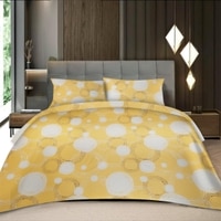 Threads Silky Touch Premium Super King Size Flat Bedsheet 275 x 275 cms