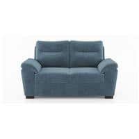Adelaide Essential 2 Seater Fabric Sofa In Ocean Weave
