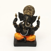 Bhupati Polyresin Figurine in Black Colour