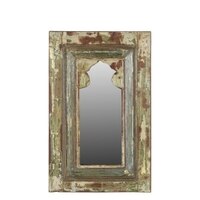 Fotios vintage wall mirror 12inx1inx18in