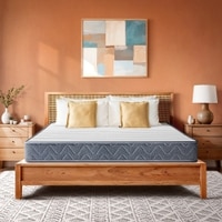 LiveIn Bounce - 3 Zone Pocket Spring with HR Foam Mattress for Zero Motion Transfer (78 x 60 in, 6 Inches)