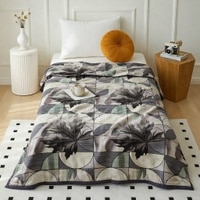 Aria Multicolor Floral Wool Single Bed Blanket 350 Gsm