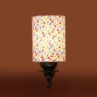 Devansh Metal Electric Wall Light in Antique Gold Colour with Multi Shade Count of 1 Light