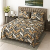 Nox Bed Cover Set Bed Sheet Bed Spread Super King Size With 2 Pillow Covers Super Soft Feel