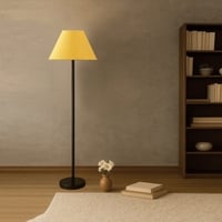 Devansh Wood Floor Lamp