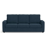 Apollo Sofa Set (Colour : Indigo Blue, Cushion : Hard, Back Type : High Back, Seater : 3+1+1)