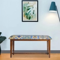 Slogany Solid Wood Bench In Provincial Teak Finish