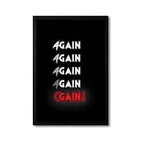 The Castle Decor Again Again Again Gain Wall Art 8x12 Inch