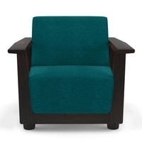 Serra 1 Seater Wooden Sofa