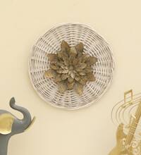 W-Cuina Abstract Cane Wall Decor in Multicolor Set of 1