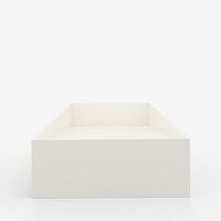 Ramp Up Single Bed in White and Pink