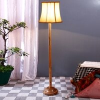 Devansh Wooden Foor Lamp