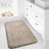 Bathmat 2500 GSM Microfiber Anti Skid Slip Water Absorbent Machine Washable and Quick Dry Vages Mats for Bathroom, Kitchen, Entrance