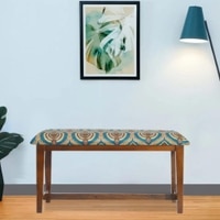 Orvian Solid Wood Bench In Provincial Teak Finish