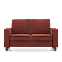 Apollo Neo Sofa (Colour : Dark Coral, Seating Capacity : 2 Seater, Cushion Type : Soft, Back Height : Regular Back)
