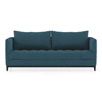 Florence Compact Sofa Set (Colour : Colonial Blue , Seater : 3+1+1)