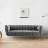 Grace Fabric Sofa (Grey)