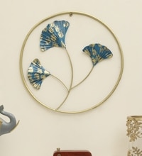 Norte Abstract Metal Wall Decor in Multicolor Set of 1