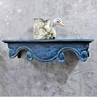 Shirl Solid Wood Wall Shelf