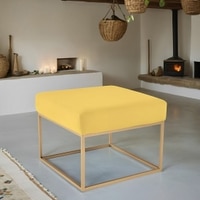 Hanna Ottoman in Yellow Colour