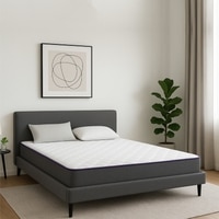 Dual Comfort - Hard & Soft- With Comfort Cubes And Rebotech Tech.
 (78 x 70 in, 8 Inches)