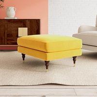 Charlbury Ottoman Color in Yellow