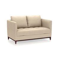 Florence Essential 2 Seater Fabric Sofa in Pearl Colour