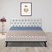 Pacific With NIVF Technology 5 Inch Single Size PU Foam Mattress (75X35 Inches), Double-Sided PU Foam Quilt  Durable & Lightweight