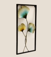 W-Delta Abstract Metal Wall Decor in Multicolor Set of 1