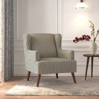 Brando Arm Chair in Naturaline Green Color