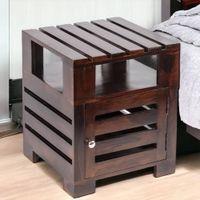 Harvey Side Table - Walnut Finish