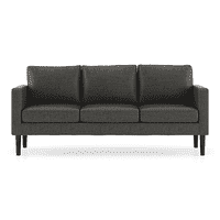 Liverpool 3 Seater Fabric Sofa (Steel)