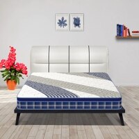 Calm Pillow Top With ISPT Technology 6 Inch Queen Size Bonnell Spring Mattress (72X60 Inches), Ortho Spring Support, SoftRelax Comfort, with Cool Gel Foam
