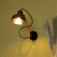 Farrah Sit Wood Wall Sconce