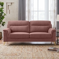Niwara Velvet 3 Seater  sofa in Pink color