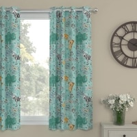 Juana Animal Pack of Single Regular Window Curtain