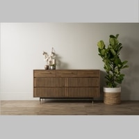 Scandinavian Hamilton Dresser Walnut Finish
