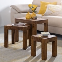 Brandyn Solid Wood Nested Tables - Set of 3