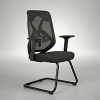 Kepler Brooks Marvel Visitor Chair in Black Colour
