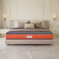 Sleepwell Ortho Pro Mattress Medium Firm Neem Fresche Cool Yarn Fabric Double 78x48x8 Inch