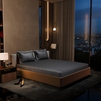 Stoa Paris 300TC UltrSatin King Bedsheet Set Satin King Twilight Embrace