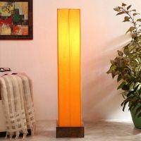 Cher Yellow Cotton Shade Floor Lamp