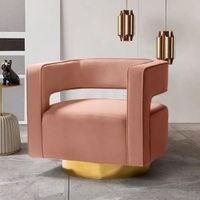 Alson Accent Chair in Pink Colour