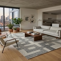 Interlock Carpet Size 7.7x5.4 ft.