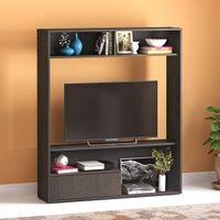 Bruce Engineered Wood Free Standing TV Unit in Walnut Finish